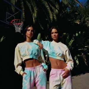 Livin cool cropped sweatshirt